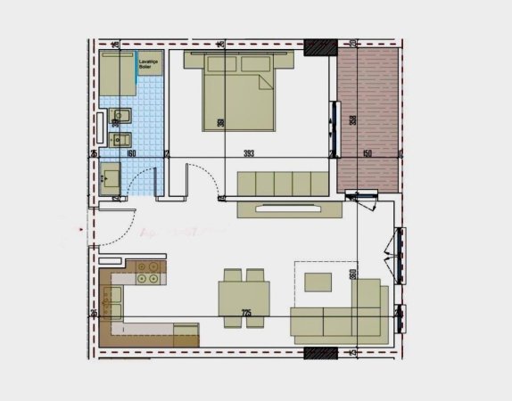 Tirane, shitet apartament 1+1+Aneks+Ballkon Kati 3, 66 m² 69.700 € (Paskuqan)
