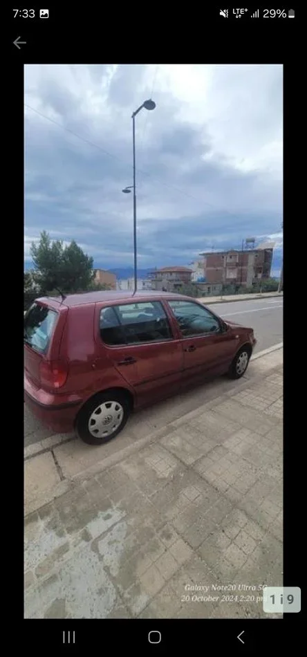 Sarande, shitet makine Volkswagen Polo Benzin, vishnje manuale Kondicioner 1.250 €