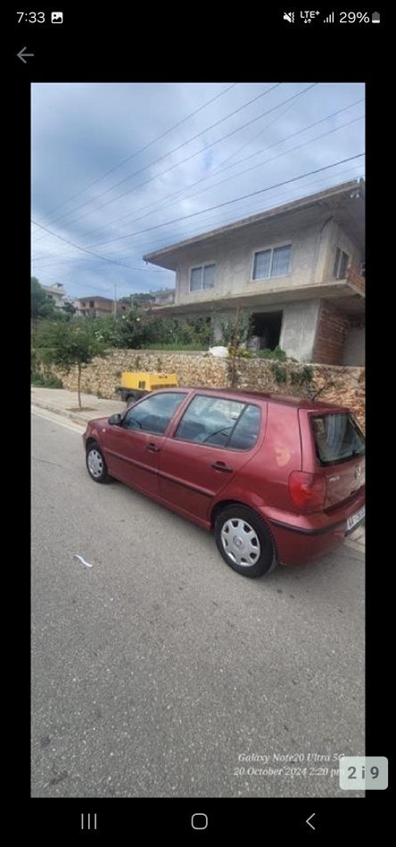 Sarande, shitet makine Volkswagen Polo Benzin, vishnje manuale Kondicioner 1.250 €