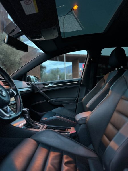 Tirane, ️SHITET SUPER VW GOLF 7 GTD️ Nafte, e bardhë automatik Kondicioner 155.000 km