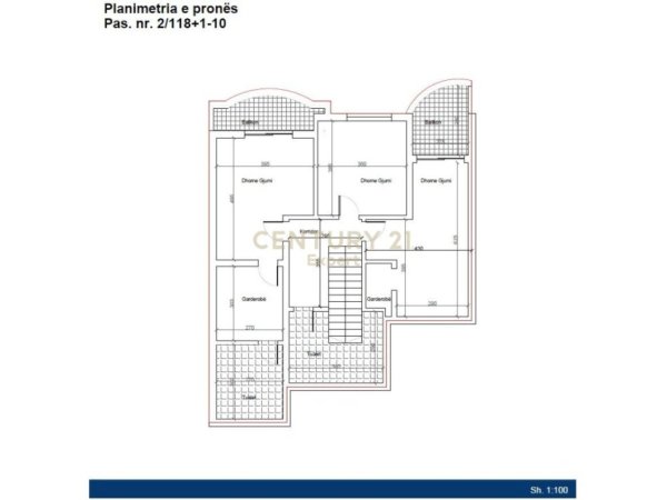 Tirane, shes apartament 4+1+3+GARAZH+VERANDE , 565 m² 2.000.000 € (Stadiumi Qemal Stafa)