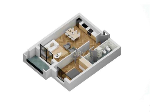 Tirane, shes apartament 1+1 , 83 m² 145.600 € (Kopshti Botanik Zoologjik)