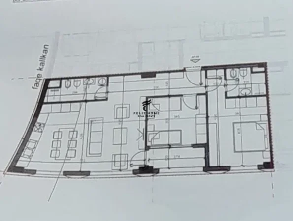 Tirane, shitet apartament 2+1 Kati 2, 104 m² 165.000 € (JORDAN MISJA)
