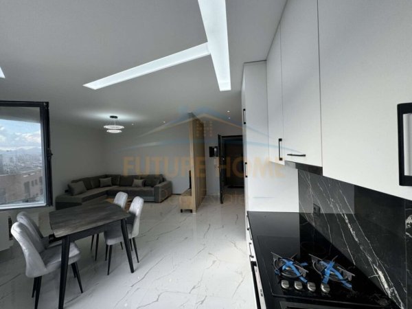 Tirane, jepet me qera apartament 1+1 Kati 9, 65 m² 600 € (Kompleksi &quot;Oasis&quot; Unaza e Re)