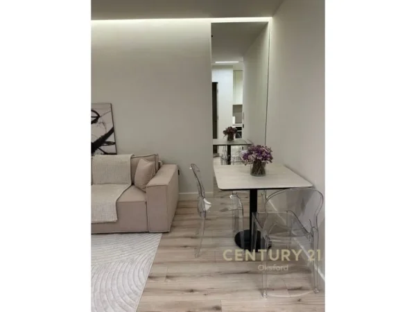 Tirane, jepet me qera apartament 1+1 Kati 8, 50 m² 730 € (Komuna e Parisit, Tirane)