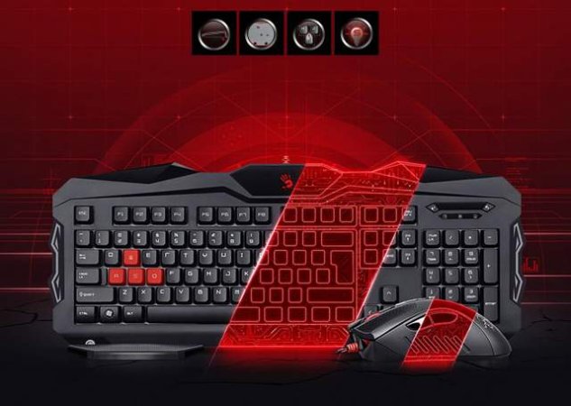 Tirane, shes Tastjer A4tech Bloody B2100 - Mouse/Keyboard Set 6.490 Leke