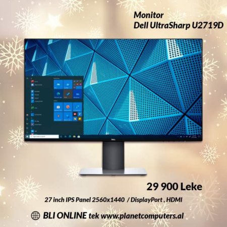 Tirane, shes Monitor Dell UltraSharp U2719D 27 Inch IPS LED 29.900 Leke