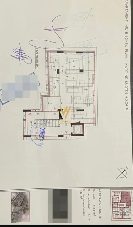 Tirane, shitet apartament 2+1+Ballkon Kati 1, 130 m² 201.000 € (RRUGA E ELBASANIT)