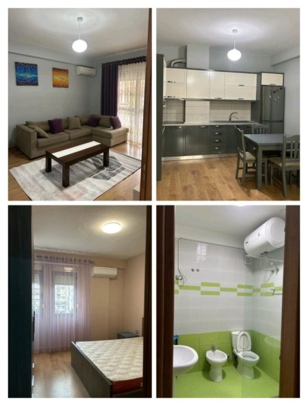 Tirane, jepet me qera apartament 1+1+Ballkon Kati 4, 70 m² 400 € (YZBERISHT)