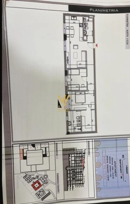 Tirane, shitet apartament 2+1+Ballkon Kati 5, 124 m² 230.550 € (KODRA E DIELLIT)