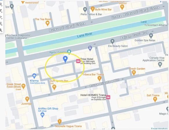 ALBANIA-Tirane, ish Blloku, Pallatet Agimi, shes apartament 3+1, 2- Banjo + Ballkon, Kati 2, ose iPari i banimit Mbi Dyqanet. eshte 96 m² . 35.000.000 Lek. Ndodhet Pas Kinema AGIMI.