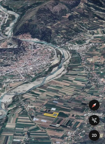 Berat, shitet toke , 8.000 m² 