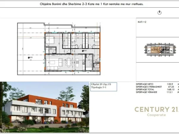 Tirane, shes apartament 3+1+Aneks+Ballkon Kati 3, 169 m² 331.000 € (MJULL BATHORE)