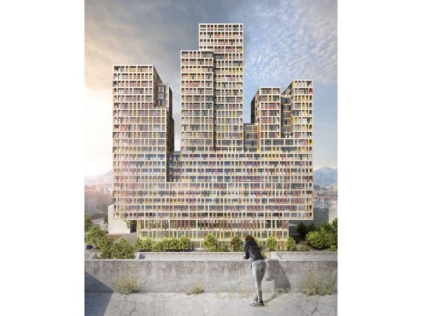 Tirane, shes apartament 1+1+Aneks+Ballkon Kati 9, 84 m² 158.650 € (KOMPLEKSI MANHATTAN)