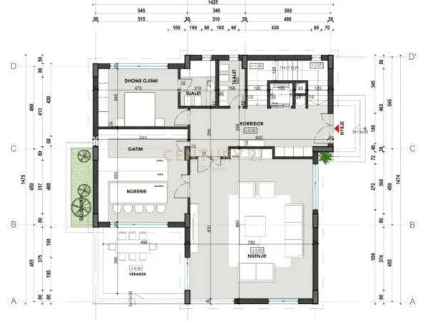 Tirane, shes Vile Kati 3, 1.085 m² (KREA RESIDENCE)