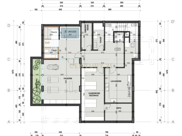 Tirane, shes Vile Kati 3, 1.085 m² (KREA RESIDENCE)
