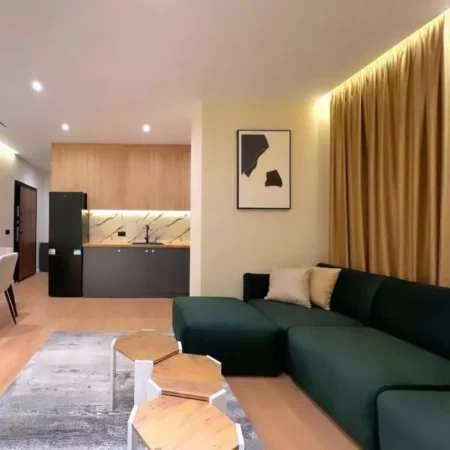 Tirane, jepet me qera apartament 1+1 , 60 m² 700 € (Pazari i Ri)