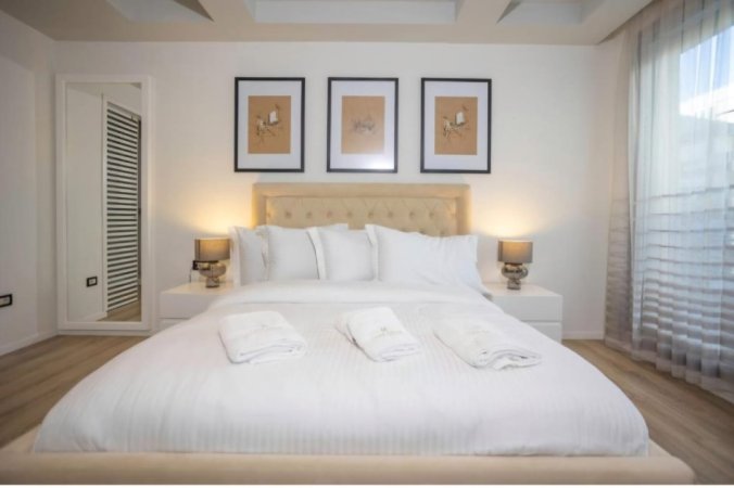 Tirane, jepet me qera apartament Kati 4, 123 m² 1.400 € (Rruga Sami Frasheri, Kompleksi NOBIS)