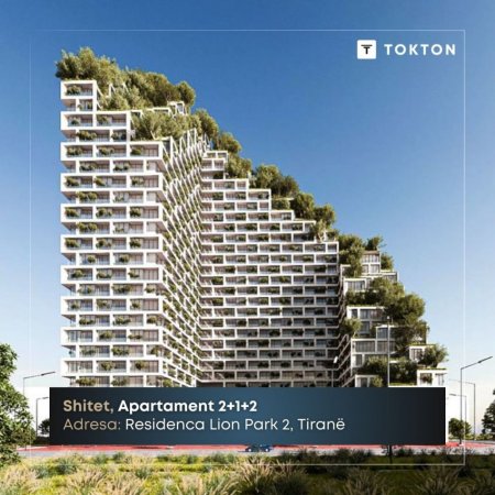 Tirane, shitet apartament 2+1 Kati 18, 102 m² 172.800 € (Rezidenca Lion Park 2, Laprakë, Tiranë, TT 1667 )