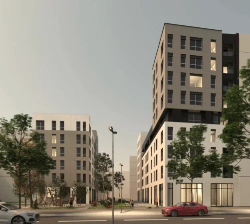 Tirane, shes apartament 1+1+Ballkon Kati 5, 62 m² 181.000 € (Rezidenca Jordan)