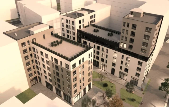 Tirane, shes apartament 1+1+Ballkon Kati 5, 62 m² 181.000 € (Rezidenca Jordan)