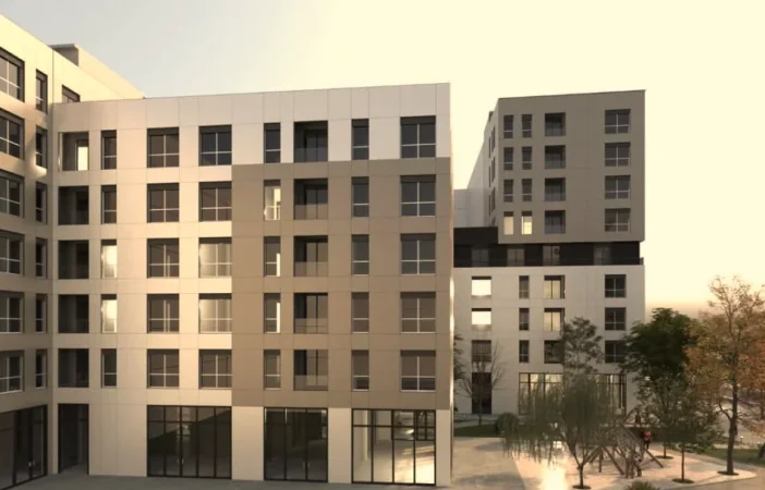 Tirane, shes apartament 1+1+Ballkon Kati 5, 62 m² 181.000 € (Rezidenca Jordan)