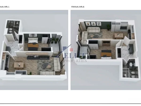 Tirane, shitet apartament 1+1+Ballkon Kati 3, 73 m² 132.120 € (Urban Homes)