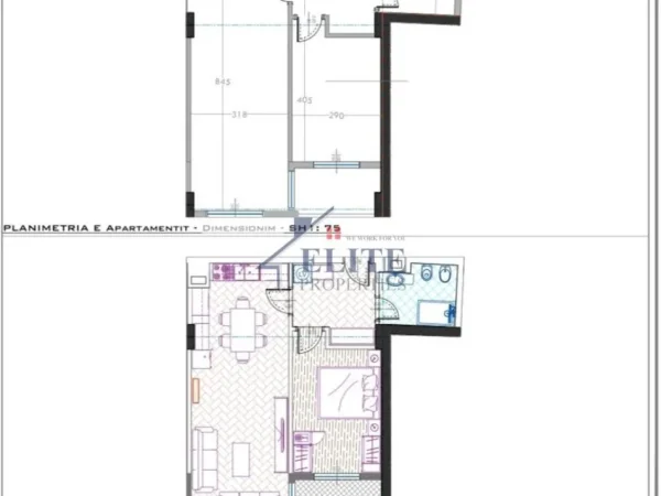 Tirane, shitet apartament 1+1+Ballkon Kati 3, 73 m² 132.120 € (Urban Homes)