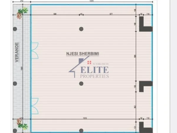 Tirane, jepet me qera zyre Kati 1, 370 m² 4.000 € (Tirana Garden Building)