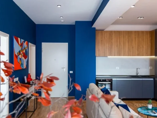 Tirane, jepet me qera apartament 1+1 Kati 9, 70 m² 550 € (Ali demi)