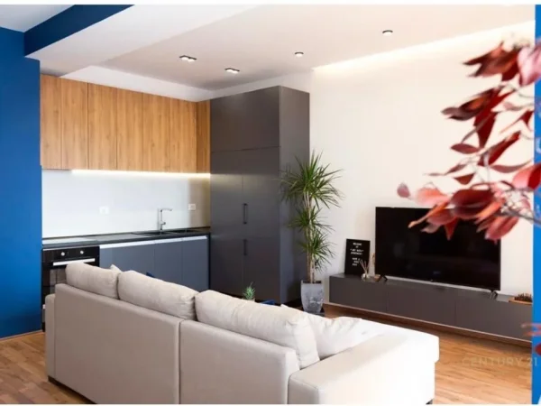 Tirane, jepet me qera apartament 1+1 Kati 9, 70 m² 550 € (Ali demi)