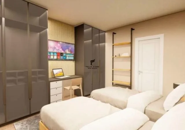 Tirane, jepet me qera apartament 3+1+Ballkon Kati 3, 100 m² 1.000 € (STACIONI I TRENIT)