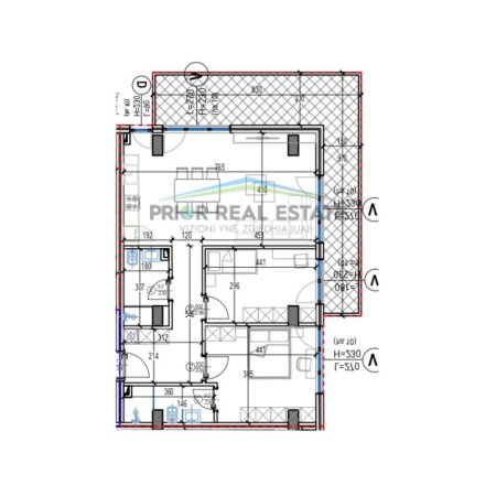 Tirane, shitet apartament 2+1+Ballkon Kati 6, 151 m² 275.000 € (Kodra e Diellit 2)