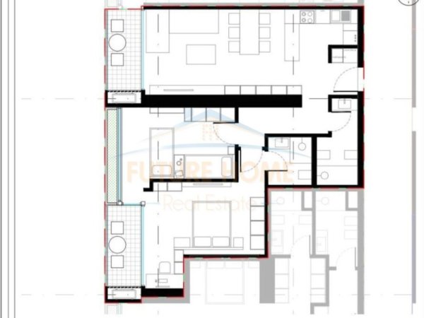 Tirane, shitet apartament 2+1 Kati 20, 126 m² 240.000 € (Lion Park 2)