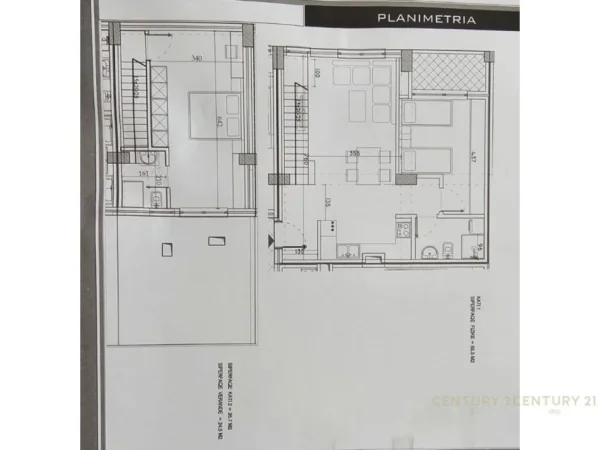 Tirane, shes apartament duplex Dublex Kati 5, 138 m² 248.000 € (Rezidenca Kodra e Diellit 1)