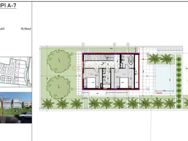 Tirane, shes Vile 3 Katshe Kati 3, 472 m² (KREA RESIDENCE)