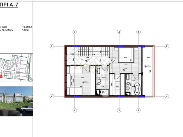 Tirane, shes Vile 3 Katshe Kati 3, 472 m² (KREA RESIDENCE)