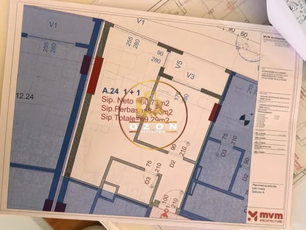 Apartament 1+1 në Shitje tek Golden Gate,Materniteti i ri!