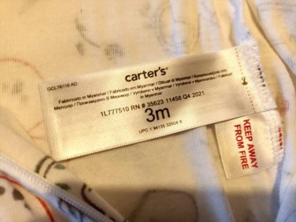 Tirane, ofroj Carter's Baby Pyjamas 1.000 Leke