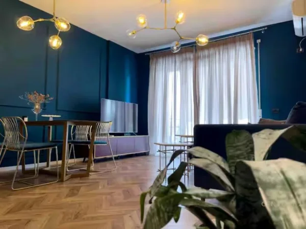 Tirane, jepet me qera apartament 1+1+Aneks+Ballkon Kati 6, 70 m² 750 € (Vilat Gjermane)