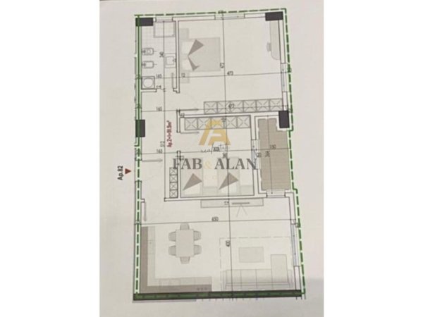 Tirane, shitet apartament 2+1 Kati 7, 107 m² 90.600 € (Kamez, Prane Ullirit)