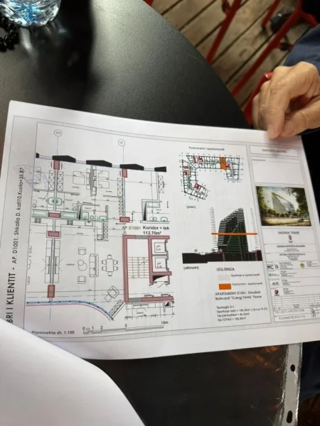 Tirane, shitet apartament 2+1 Kati 10, 187 m² 542.000 € (Bulevardi gjergj fishta)