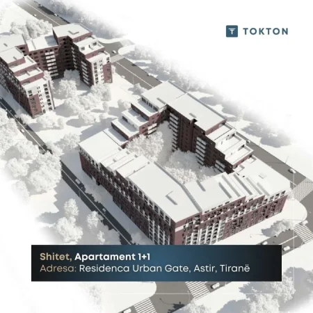 Tirane, shes apartament 1+1 Kati 8, 80 m² 100.000 € (astir)