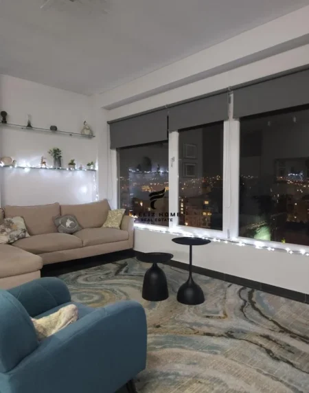 Tirane, jepet me qera apartament+verande | Penthouse 2+1 Kati 11, 89 m² 1.200 € (PAZARI I RI)