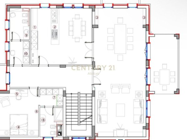 Tirane, shes Vile , 1.104 m² 2.200.000 € (Qendra Tregtare TEG)