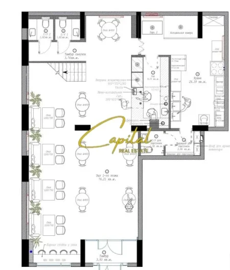 Tirane, shitet dyqan Kati 0, 75 m² 225.000 € (ISH FUSHA AVIACIONIT)