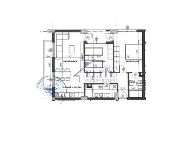 Tirane, shitet apartament 2+1 Kati 8, 107 m² 134.000 € (Ish Fusha e Aviacionit)