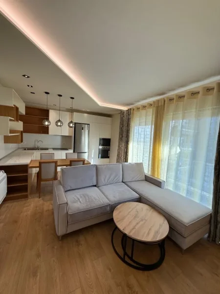 Tirane, jepet me qera apartament 1+1+Ballkon Kati 4, 70 m² 800 € (Rruga e Barrikadave)