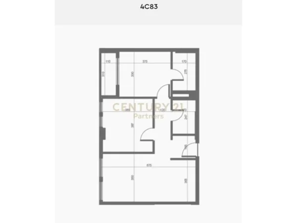 Tirane, shitet apartament 2+1 Kati 8, 93 m² 99.500 € (Qtu)