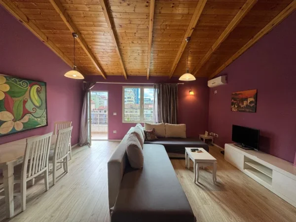 Tirane, jepet me qera apartament 1+1+Ballkon Kati 6, 75 m² 550 € (Ibrahim Rugova)